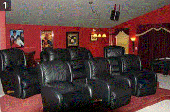 Lakeshore - Clermont home theater